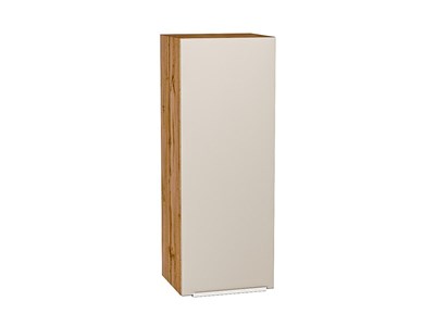 Кухонный  Шкаф верхний с 1-ой дверцей Фьюжн Дуб Вотан, Cream Silk, 920, 350, каркас ЛДСП  Дуб Вотан, фасад МДФ  Cream Silk,  920*350*320 sppr5VVTtoAR71918 - фото 3810162
