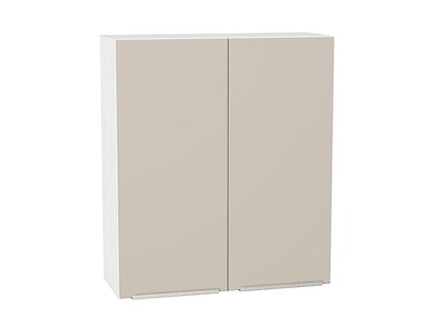 Кухонный  Шкаф верхний с 2-мя дверцами Фьюжн Белый, Cream Silk, 920, 800, каркас ЛДСП  Белый, фасад МДФ  Cream Silk,  920*800*320 sppr5VVTtoAR71906 - фото 3810286