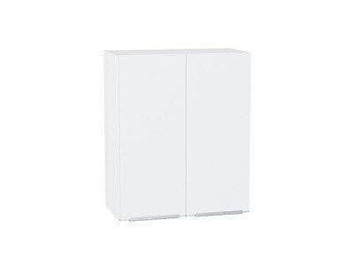 Кухонный  Шкаф верхний с 2-мя дверцами Фьюжн Белый, Silky White, 720, 600, каркас ЛДСП  Белый, фасад МДФ  Silky White,  716*600*320 sppr5VVTtoAR52035 - фото 3810307