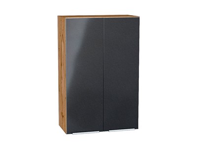 Кухонный  Шкаф верхний с 2-мя дверцами Фьюжн Дуб Вотан, Anthracite, 920, 600, каркас ЛДСП  Дуб Вотан, фасад МДФ  Anthracite,  920*600*320 sppr5VVTtoAR60835 - фото 3810317