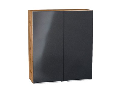 Кухонный  Шкаф верхний с 2-мя дверцами Фьюжн Дуб Вотан, Anthracite, 920, 800, каркас ЛДСП  Дуб Вотан, фасад МДФ  Anthracite,  920*800*320 sppr5VVTtoAR60836 - фото 3810318