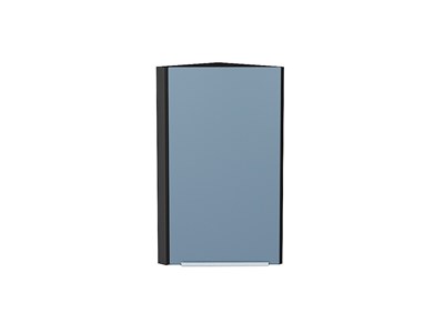Кухонный  Шкаф верхний торцевой Фьюжн Graphite, Silky Blue, 720, каркас ЛДСП  Graphite, фасад МДФ  Silky Blue,  716*300*306 sppr5VVTtoAR52079 - фото 3810355