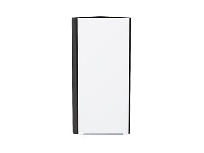 Кухонный  Шкаф верхний торцевой Фьюжн Graphite, Silky White, 920, каркас ЛДСП  Graphite, фасад МДФ  Silky White,  920*300*306 sppr5VVTtoAR52075 - фото 3810364