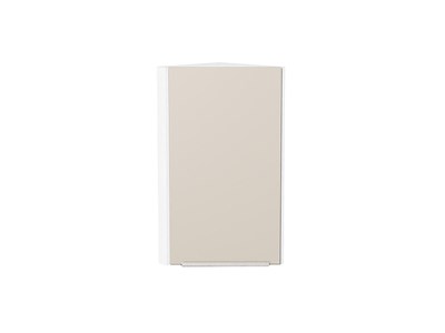 Кухонный  Шкаф верхний торцевой Фьюжн Белый, Cream Silk, 720, каркас ЛДСП  Белый, фасад МДФ  Cream Silk,  716*300*306 sppr5VVTtoAR71907 - фото 3810369