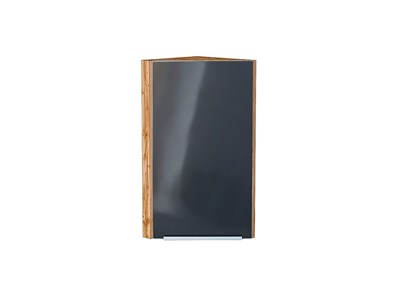 Кухонный  Шкаф верхний торцевой Фьюжн Дуб Вотан, Anthracite, 720, каркас ЛДСП  Дуб Вотан, фасад МДФ  Anthracite,  716*300*306 sppr5VVTtoAR60849 - фото 3810385