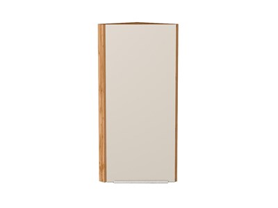 Кухонный  Шкаф верхний торцевой Фьюжн Дуб Вотан, Cream Silk, 920, каркас ЛДСП  Дуб Вотан, фасад МДФ  Cream Silk,  920*300*306 sppr5VVTtoAR71944 - фото 3810388
