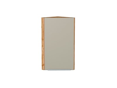 Кухонный  Шкаф верхний торцевой Фьюжн Дуб Вотан, Silky Grey, 720, каркас ЛДСП  Дуб Вотан, фасад МДФ  Silky Grey,  716*300*306 sppr5VVTtoAR60845 - фото 3810393