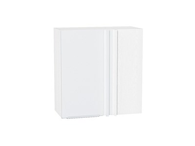 Кухонный  Шкаф верхний прямой угловой Фьюжн Белый, Silky White, 720, каркас ЛДСП  Белый, фасад МДФ  Silky White,  716*700*345 sppr5VVTtoAR60132 - фото 3810442