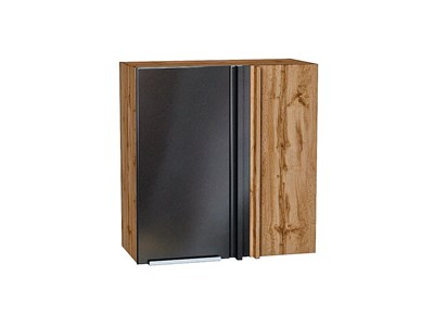 Кухонный  Шкаф верхний прямой угловой Фьюжн Дуб Вотан, Anthracite, 720, каркас ЛДСП  Дуб Вотан, фасад МДФ  Anthracite,  716*700*345 sppr5VVTtoAR60692 - фото 3810446