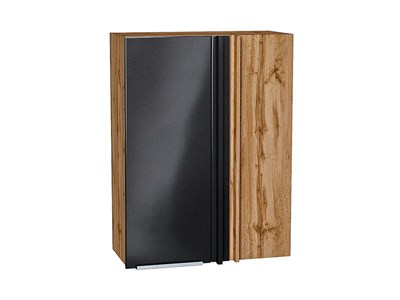 Кухонный  Шкаф верхний прямой угловой Фьюжн Дуб Вотан, Anthracite, 920, каркас ЛДСП  Дуб Вотан, фасад МДФ  Anthracite,  920*700*345 sppr5VVTtoAR60693 - фото 3810447