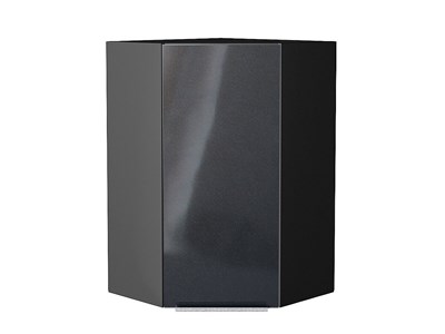 Кухонный  Шкаф верхний угловой Фьюжн Graphite, Anthracite, 920, каркас ЛДСП  Graphite, фасад МДФ  Anthracite,  920*600*600 sppr5VVTtoAR45098 - фото 3810465
