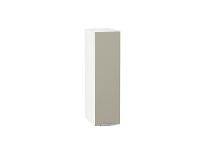 Кухонный  Шкаф верхний бутылочница Фьюжн Белый, Silky Grey, 720, 200, каркас ЛДСП  Белый, фасад МДФ  Silky Grey,  716*200*320 sppr5VVTtoAR51835 - фото 3810551