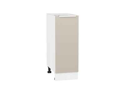 Кухонный  Шкаф нижний с 1-ой дверцей Фьюжн Белый, Cream Silk, 300, каркас ЛДСП  Белый, фасад МДФ  Cream Silk,  816*300*480 sppr5VVTtoAR71979 - фото 3810654