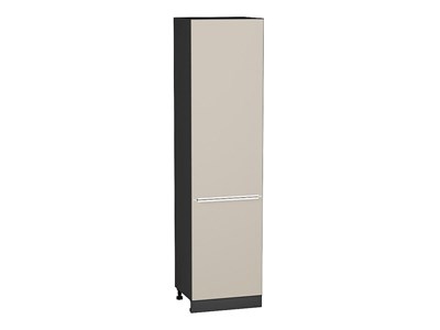Кухонный  Шкаф пенал с 2-мя дверцами Фьюжн Graphite, Cream Silk, 2340, 600, каркас ЛДСП  Graphite, фасад МДФ  Cream Silk,  2336*600*576 sppr5VVTtoAR72049 - фото 3811262