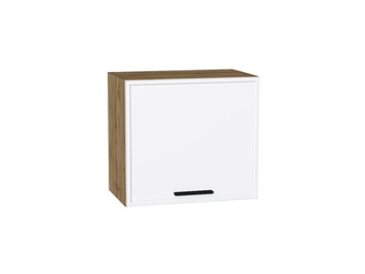 Кухонный  Шкаф верхний горизонтальный Фрейм Дуб Вотан, White Silk, 460, 500, каркас ЛДСП  Дуб Вотан, фасад МДФ  White Silk,  460*500*324 sppr5VVTtoAR71665 - фото 3812446
