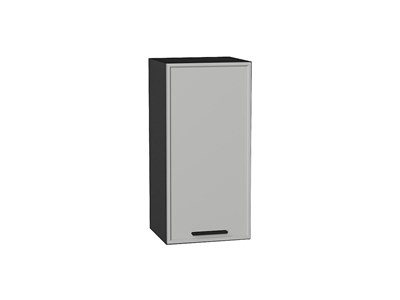 Кухонный  Шкаф верхний с 1-ой дверцей Фрейм Graphite, Grey Silk, 720, 350, каркас ЛДСП  Graphite, фасад МДФ  Grey Silk,  716*350*324 sppr5VVTtoAR68940 - фото 3812498