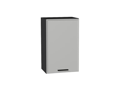 Кухонный  Шкаф верхний с 1-ой дверцей Фрейм Graphite, Grey Silk, 720, 450, каркас ЛДСП  Graphite, фасад МДФ  Grey Silk,  716*450*324 sppr5VVTtoAR68942 - фото 3812500