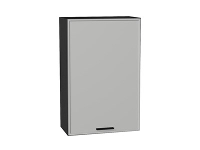 Кухонный  Шкаф верхний с 1-ой дверцей Фрейм Graphite, Grey Silk, 920, 600, каркас ЛДСП  Graphite, фасад МДФ  Grey Silk,  920*600*324 sppr5VVTtoAR68950 - фото 3812508