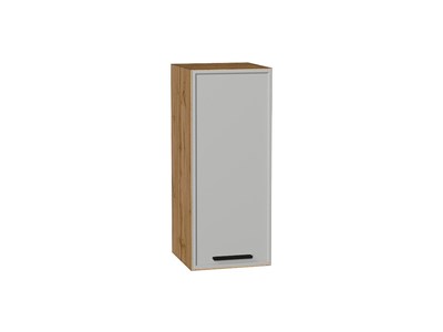 Кухонный  Шкаф верхний с 1-ой дверцей Фрейм Дуб Вотан, Grey Silk, 720, 300, каркас ЛДСП  Дуб Вотан, фасад МДФ  Grey Silk,  716*300*324 sppr5VVTtoAR68927 - фото 3812593