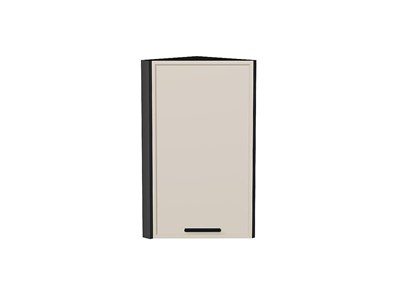 Кухонный  Шкаф верхний торцевой Фрейм Graphite, Cream Silk, 720, каркас ЛДСП  Graphite, фасад МДФ  Cream Silk,  716*300*310 sppr5VVTtoAR69849 - фото 3812677
