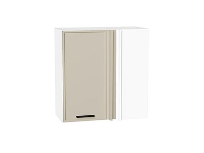 Кухонный  Шкаф верхний прямой угловой Фрейм Белый, Cream Silk, 720, каркас ЛДСП  Белый, фасад МДФ  Cream Silk,  716*700*345 sppr5VVTtoAR69791 - фото 3812709
