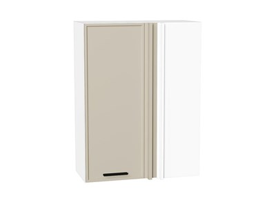 Кухонный  Шкаф верхний прямой угловой Фрейм Белый, Cream Silk, 920, каркас ЛДСП  Белый, фасад МДФ  Cream Silk,  920*700*345 sppr5VVTtoAR69792 - фото 3812710
