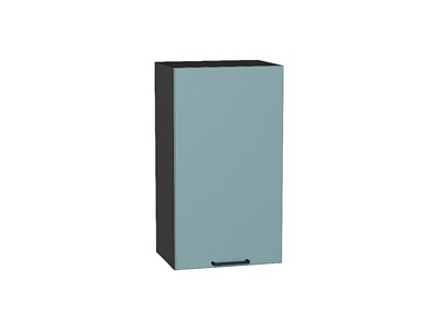 Кухонный  Шкаф верхний с 1-ой дверцей Флэт Graphite, Grey-green In 2S, 720, 400, каркас ЛДСП  Graphite, фасад ЛДСП  Grey-green In 2S,  716*400*318 sppr5VVTtoAR56906 - фото 3813784