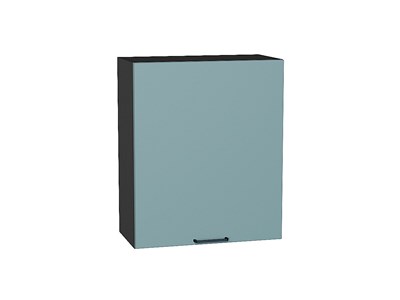 Кухонный  Шкаф верхний с 1-ой дверцей Флэт Graphite, Grey-green In 2S, 720, 600, каркас ЛДСП  Graphite, фасад ЛДСП  Grey-green In 2S,  716*600*318 sppr5VVTtoAR56910 - фото 3813787