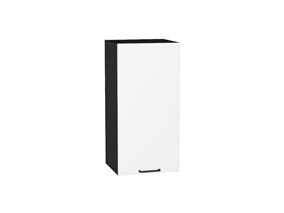 Кухонный  Шкаф верхний с 1-ой дверцей Флэт Graphite, White In 2S, 720, 350, каркас ЛДСП  Graphite, фасад ЛДСП  White In 2S,  716*350*318 sppr5VVTtoAR65151 - фото 3813807