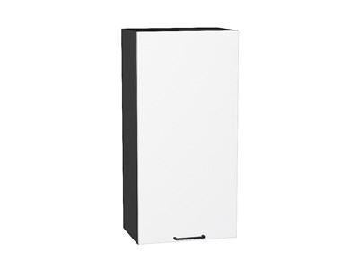 Кухонный  Шкаф верхний с 1-ой дверцей Флэт Graphite, White In 2S, 920, 450, каркас ЛДСП  Graphite, фасад ЛДСП  White In 2S,  920*450*318 sppr5VVTtoAR55657 - фото 3813815