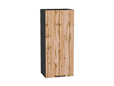 Кухонный  Шкаф верхний с 1-ой дверцей Флэт Graphite, Wotan Oak 2S, 920, 400, каркас ЛДСП  Graphite, фасад ЛДСП  Wotan Oak 2S,  920*400*318 sppr5VVTtoAR52612 - фото 3813826