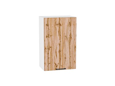 Кухонный  Шкаф верхний с 1-ой дверцей Флэт Белый, Wotan Oak 2S, 720, 450, каркас ЛДСП  Белый, фасад ЛДСП  Wotan Oak 2S,  716*450*318 sppr5VVTtoAR52598 - фото 3813881