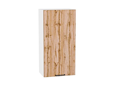 Кухонный  Шкаф верхний с 1-ой дверцей Флэт Белый, Wotan Oak 2S, 920, 450, каркас ЛДСП  Белый, фасад ЛДСП  Wotan Oak 2S,  920*450*318 sppr5VVTtoAR52603 - фото 3813887