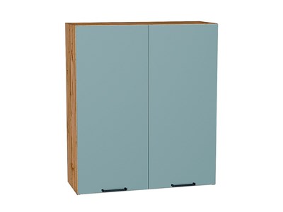 Кухонный  Шкаф верхний с 2-мя дверцами Флэт Дуб Вотан, Grey-green In 2S, 920, 800, каркас ЛДСП  Дуб Вотан, фасад ЛДСП  Grey-green In 2S,  920*800*318 sppr5VVTtoAR62477 - фото 3814015