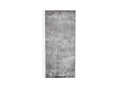 Кухонный  Шкаф верхний торцевой Флэт Белый, Temple Stone 2S, 920, каркас ЛДСП  Белый, фасад ЛДСП  Temple Stone 2S,  920*300*306 sppr5VVTtoAR52657 - фото 3814055