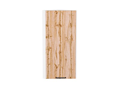 Кухонный  Шкаф верхний торцевой Флэт Белый, Wotan Oak 2S, 920, каркас ЛДСП  Белый, фасад ЛДСП  Wotan Oak 2S,  920*300*306 sppr5VVTtoAR52653 - фото 3814059