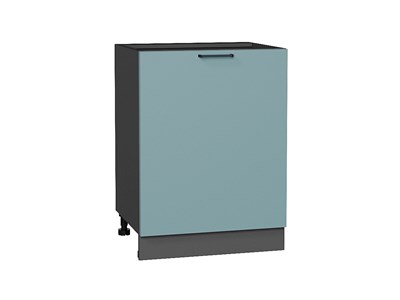 Кухонный  Шкаф нижний с 1-ой дверцей Флэт Graphite, Grey-green In 2S, 600, каркас ЛДСП  Graphite, фасад ЛДСП  Grey-green In 2S,  816*600*478 sppr5VVTtoAR56949 - фото 3814184