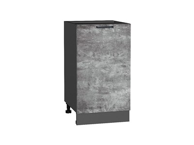 Кухонный  Шкаф нижний с 1-ой дверцей Флэт Graphite, Temple Stone 2S, 450, каркас ЛДСП  Graphite, фасад ЛДСП  Temple Stone 2S,  816*450*478 sppr5VVTtoAR52709 - фото 3814189