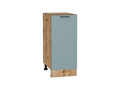 Кухонный  Шкаф нижний с 1-ой дверцей Флэт Дуб Вотан, Grey-green In 2S, 350, каркас ЛДСП  Дуб Вотан, фасад ЛДСП  Grey-green In 2S,  816*350*478 sppr5VVTtoAR65184 - фото 3814250