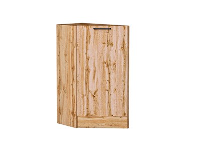 Кухонный  Шкаф нижний торцевой Флэт Дуб Вотан, Wotan Oak 2S, каркас ЛДСП  Дуб Вотан, фасад ЛДСП  Wotan Oak 2S,  816*296*552 sppr5VVTtoAR62602 - фото 3814470