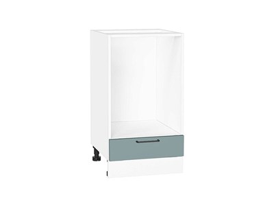 Кухонный  Шкаф нижний под духовку Флэт Белый, Grey-green In 2S, 450, каркас ЛДСП  Белый, фасад ЛДСП  Grey-green In 2S,  816*450*476 sppr5VVTtoAR67103 - фото 3814498