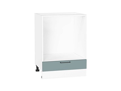 Кухонный  Шкаф нижний под духовку Флэт Белый, Grey-green In 2S, 600, каркас ЛДСП  Белый, фасад ЛДСП  Grey-green In 2S,  816*600*476 sppr5VVTtoAR56890 - фото 3814499