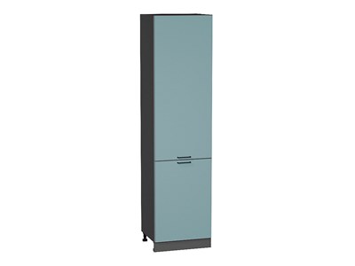 Кухонный  Шкаф пенал с 2-мя дверцами Флэт Graphite, Grey-green In 2S, 2340, 600, каркас ЛДСП  Graphite, фасад ЛДСП  Grey-green In 2S,  2336*600*574 sppr5VVTtoAR56987 - фото 3814553