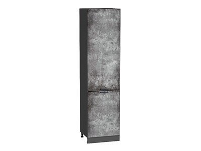 Кухонный  Шкаф пенал с 2-мя дверцами Флэт Graphite, Temple Stone 2S, 2340, 600, каркас ЛДСП  Graphite, фасад ЛДСП  Temple Stone 2S,  2336*600*574 sppr5VVTtoAR52787 - фото 3814557