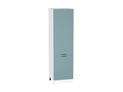Кухонный  Шкаф пенал с 2-мя дверцами Флэт Белый, Grey-green In 2S, 2140, 600, каркас ЛДСП  Белый, фасад ЛДСП  Grey-green In 2S,  2132*600*574 sppr5VVTtoAR56981 - фото 3814571