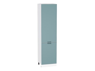 Кухонный  Шкаф пенал с 2-мя дверцами Флэт Белый, Grey-green In 2S, 2340, 600, каркас ЛДСП  Белый, фасад ЛДСП  Grey-green In 2S,  2336*600*574 sppr5VVTtoAR56983 - фото 3814573