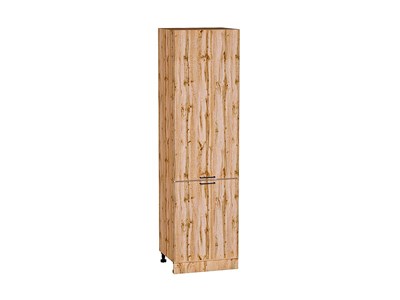 Кухонный  Шкаф пенал с 2-мя дверцами Флэт Дуб Вотан, Wotan Oak 2S, 2140, 600, каркас ЛДСП  Дуб Вотан, фасад ЛДСП  Wotan Oak 2S,  2132*600*574 sppr5VVTtoAR62642 - фото 3814603