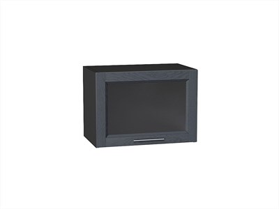 Кухонный  Шкаф верхний горизонтальный остекленный Сканди Graphite, Graphite Softwood, 500, каркас ЛДСП  Graphite, фасад МДФ/Стекло  Graphite Softwood,  358*500*320 sppr5VVTtoAR41268 - фото 3815293