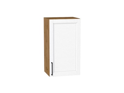 Кухонный  Шкаф верхний с 1-ой дверцей Сканди Дуб Вотан, White Silkwood, 720, 400, каркас ЛДСП  Дуб Вотан, фасад МДФ  White Silkwood,  716*400*320 sppr5VVTtoAR70176 - фото 3815538