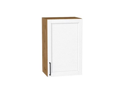 Кухонный  Шкаф верхний с 1-ой дверцей Сканди Дуб Вотан, White Silkwood, 720, 450, каркас ЛДСП  Дуб Вотан, фасад МДФ  White Silkwood,  716*450*320 sppr5VVTtoAR70177 - фото 3815539